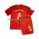 Maillot de Foot Séville FC Sergio Ramos 4 Enfant Extérieur 2023-2024 Manche Courte