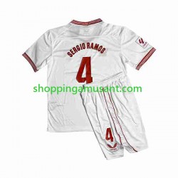 Maillot de Foot Séville FC Sergio Ramos 4 Enfant Domicile 2023-2024 Manche Courte