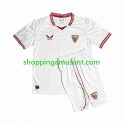 Maillot de Foot Séville FC Sergio Ramos 4 Enfant Domicile 2023-2024 Manche Courte