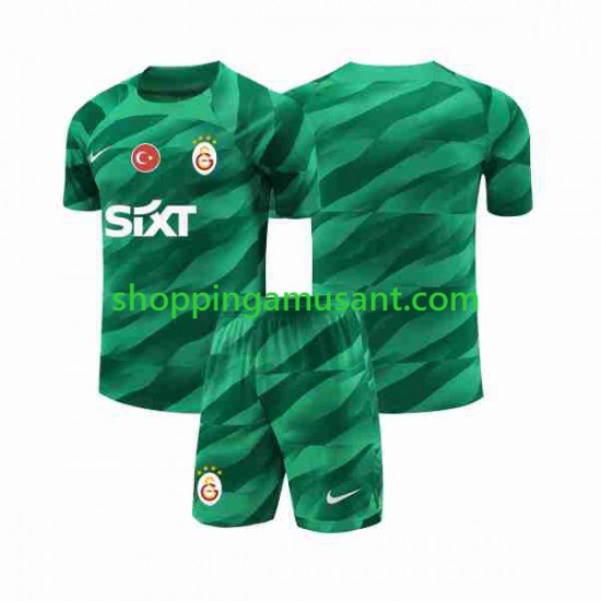 Maillot de Foot Galatasaray Gardien Enfant Domicile 2023-2024 Manche Courte