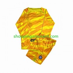 Maillot de Foot Inter Milan Gardien Enfant Domicile 2023-2024 Manche Longue