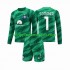 Maillot de Foot Inter Milan Sommer 1 Gardien Enfant Extérieur 2023-2024 Manche Longue