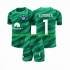 Maillot de Foot Inter Milan Sommer 1 Gardien Enfant Extérieur 2023-2024 Manche Courte
