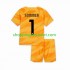 Maillot de Foot Inter Milan Sommer 1 Gardien Enfant Domicile 2023-2024 Manche Courte