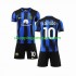 Maillot de Foot Inter Milan Lautaro Martinez 10 Enfant Domicile 2023-2024 Manche Courte