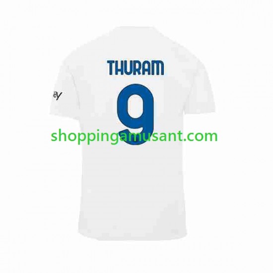 Maillot de Foot Inter Milan Marcus Thuram 9 Homme Extérieur 2023-2024 Manche Courte