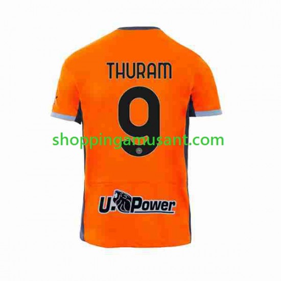 Maillot de Foot Inter Milan Marcus Thuram 9 Homme Neutre 2023-2024 Manche Courte
