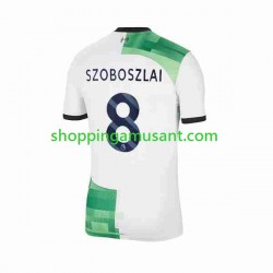Maillot de Foot Liverpool Dominik Szoboszlai 8 Homme Extérieur 2023-2024 Manche Courte