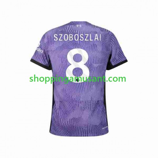Maillot de Foot Liverpool Dominik Szoboszlai 8 Homme Neutre 2023-2024 Manche Courte