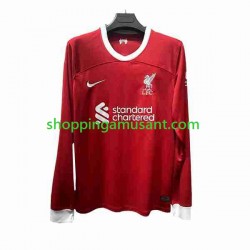 Maillot de Foot Liverpool Homme Domicile 2023-2024 Manche Longue