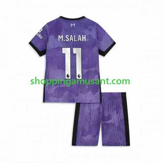 Maillot de Foot Liverpool M.Salah 11 Enfant Neutre 2023-2024 Manche Courte