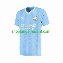 Maillot de Foot Manchester City Haaland 9 Special Printing Homme Domicile 2023-2024 Manche Courte