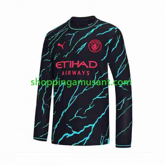 Maillot de Foot Manchester City Homme Neutre 2023-2024 Manche Longue