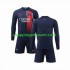Maillot de Foot Paris Saint-Germain Enfant Domicile 2023-2024 Manche Longue