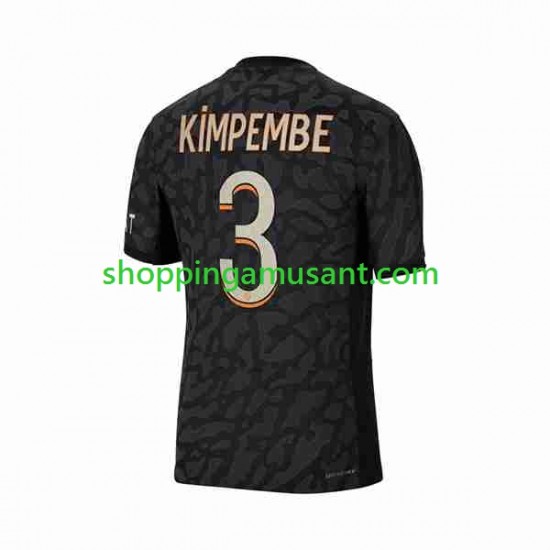 Maillot de Foot Paris Saint-Germain Kimpembe 3 Homme Neutre 2023-2024 Manche Courte