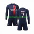 Maillot de Foot Paris Saint-Germain Mbappé Kylian 7 Enfant Domicile 2023-2024 Manche Longue