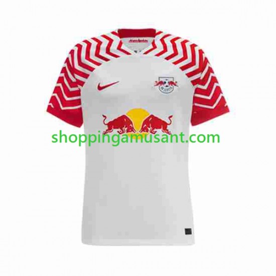 Maillot de Foot RB Leipzig Homme Domicile 2023-2024 Manche Courte