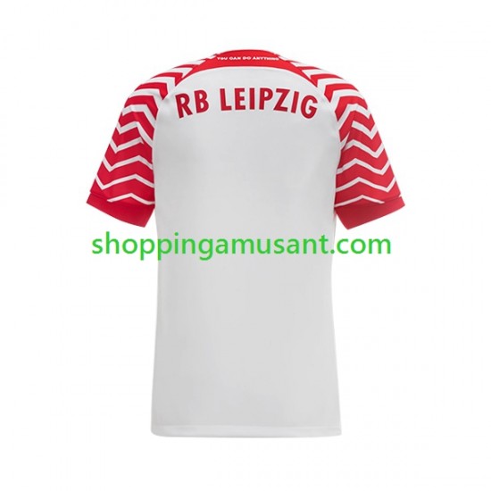 Maillot de Foot RB Leipzig Homme Domicile 2023-2024 Manche Courte