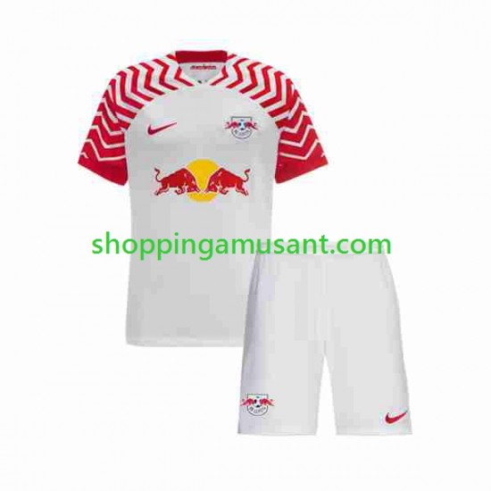 Maillot de Foot RB Leipzig Enfant Domicile 2023-2024 Manche Courte