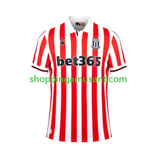 Maillot de Foot Stoke City Homme Domicile 2023-2024 Manche Courte