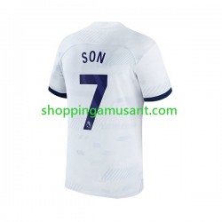 Maillot de Foot Tottenham Hotspur Son Heung-min 7 Homme Domicile 2023-2024 Manche Courte