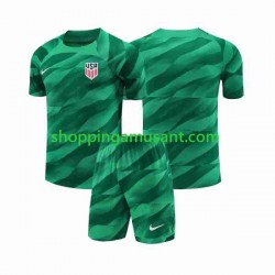 Maillot de Foot États-Unis Gardien Enfant Domicile 2023-2024 Manche Courte