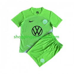 Maillot de Foot VfL Wolfsburg Enfant Domicile 2023-2024 Manche Courte