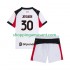 Maillot de Foot AC Milan Ardon Jashari 30 Enfant Extérieur 2025-2026 Manche Courte