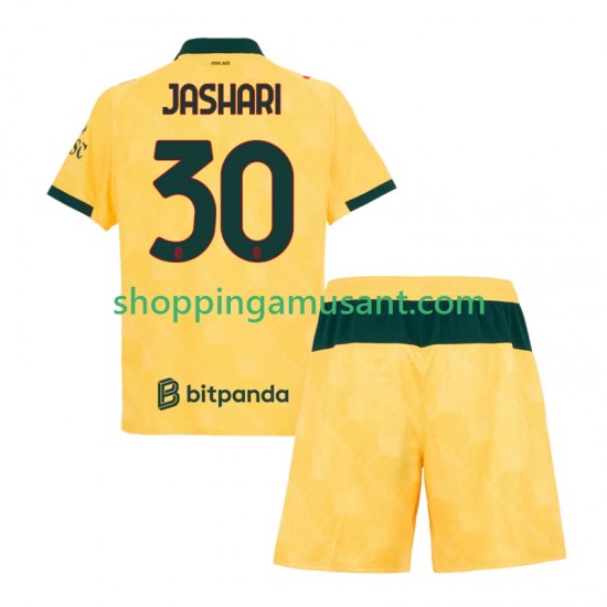 Maillot de Foot AC Milan Ardon Jashari 30 Enfant Neutre 2025-2026 Manche Courte