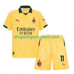 Maillot de Foot AC Milan Christian Pulisic 11 Enfant Neutre 2025-2026 Manche Courte
