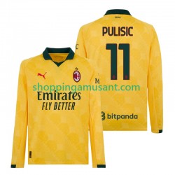 Maillot de Foot AC Milan Christian Pulisic 11 Homme Neutre 2025-2026 Manche Longue