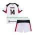 Maillot de Foot AC Milan Modrić Luca 14 Enfant Extérieur 2025-2026 Manche Courte