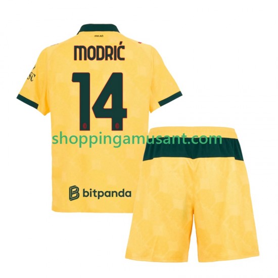 Maillot de Foot AC Milan Modrić Luca 14 Enfant Neutre 2025-2026 Manche Courte