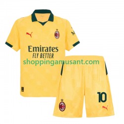 Maillot de Foot AC Milan Rafael Leao 10 Enfant Neutre 2025-2026 Manche Courte