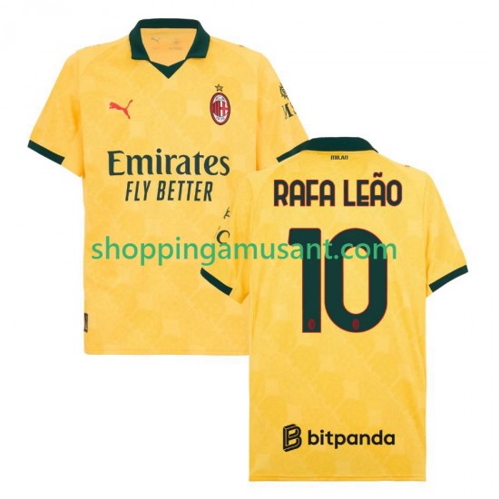 Maillot de Foot AC Milan Rafael Leao 10 Homme Neutre 2025-2026 Manche Courte