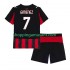 Maillot de Foot AC Milan Santiago Gimenez 7 Enfant Domicile 2025-2026 Manche Courte