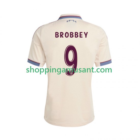 Maillot de Foot Ajax Amsterdam Brian Brobbey 9 Homme Neutre 2025-2026 Manche Courte