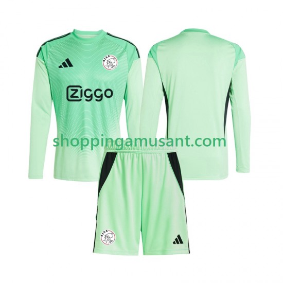 Maillot de Foot Ajax Amsterdam Gardien Enfant Domicile 2025-2026 Manche Longue
