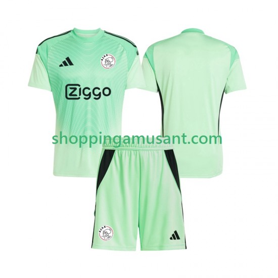 Maillot de Foot Ajax Amsterdam Gardien Enfant Domicile 2025-2026 Manche Courte