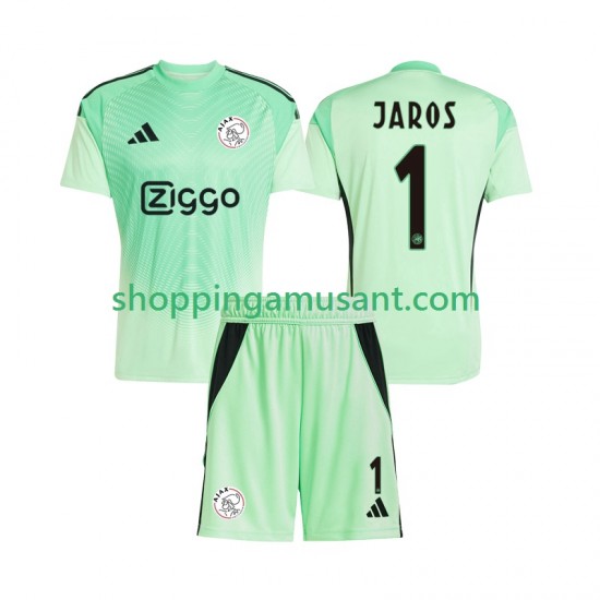 Maillot de Foot Ajax Amsterdam Vitezslav Jaros 1 Gardien Enfant Domicile 2025-2026 Manche Courte