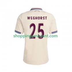 Maillot de Foot Ajax Amsterdam Wout Weghorst 25 Homme Neutre 2025-2026 Manche Courte