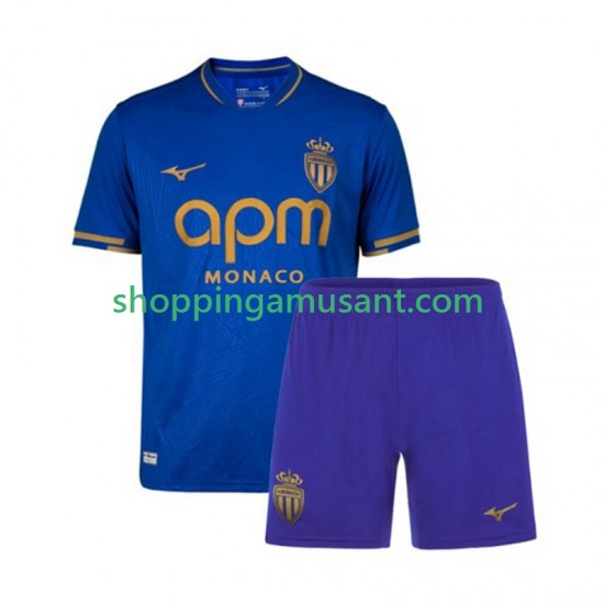 Maillot de Foot AS Monaco Enfant Extérieur 2025-2026 Manche Courte