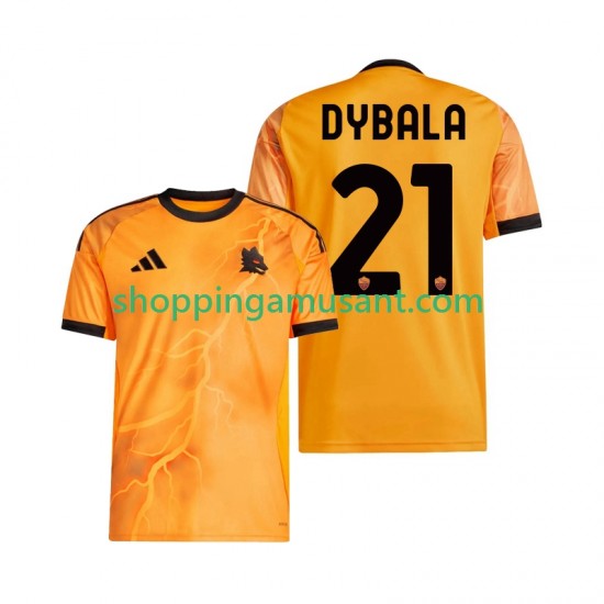 Maillot de Foot AS Rome Dybala 21 Homme Extérieur 2025-2026 Manche Courte