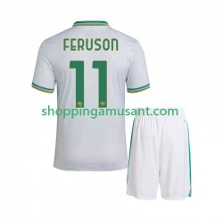 Maillot de Foot AS Rome Evan Ferguson 11 Enfant Neutre 2025-2026 Manche Courte