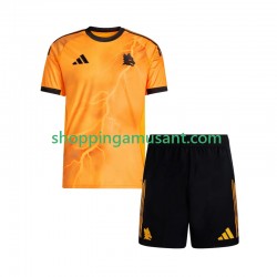 Maillot de Foot AS Rome Enfant Extérieur 2025-2026 Manche Courte