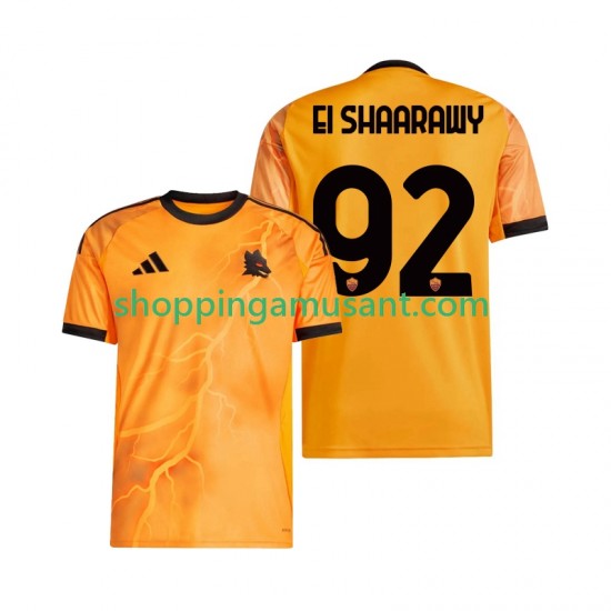 Maillot de Foot AS Rome Stephan El Shaarawy 92 Homme Extérieur 2025-2026 Manche Courte