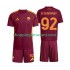 Maillot de Foot AS Rome Stephan El Shaarawy 92 Enfant Domicile 2025-2026 Manche Courte