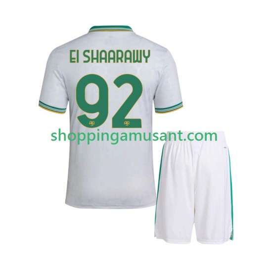 Maillot de Foot AS Rome Stephan El Shaarawy 92 Enfant Neutre 2025-2026 Manche Courte