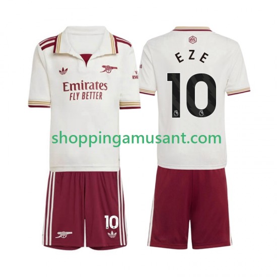 Maillot de Foot Arsenal Eberechi Eze 10 Enfant Neutre 2025-2026 Manche Courte