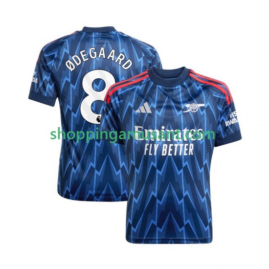 Maillot de Foot Arsenal Martin Odegaard 8 Homme Extérieur 2025-2026 Manche Courte